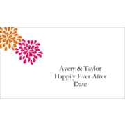 Bridal Shower Pink Orange