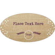 Fringed Burlap