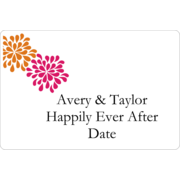Bridal Shower Pink Orange