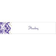 Purple Lace Wedding