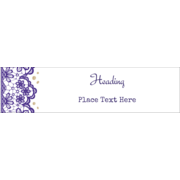 Purple Lace Wedding