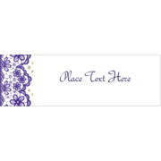 Purple Lace Wedding