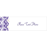 Purple Lace Wedding