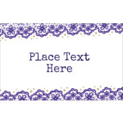 Purple Lace Wedding