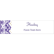 Purple Lace Wedding