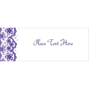 Purple Lace Wedding