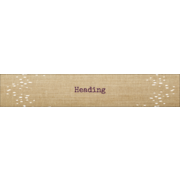 Fringed Burlap