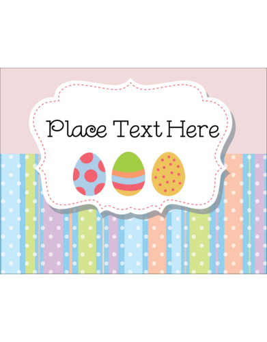Polka Dotted Egg