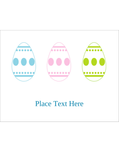 Easter Egg Trio