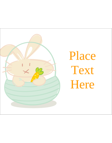 Bunny in Basket