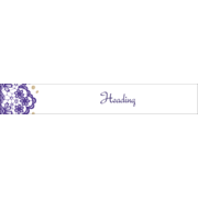Purple Lace Wedding