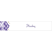 Purple Lace Wedding