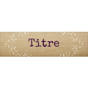 Toile u00e0 frange