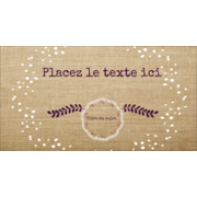 Toile u00e0 frange