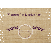 Toile u00e0 frange