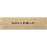 Toile à frange
