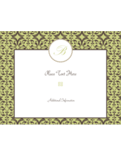Monogram Toile