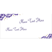 Purple Lace Wedding