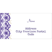 Purple Lace Wedding