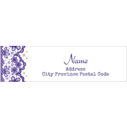 Purple Lace Wedding