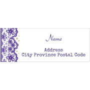 Purple Lace Wedding