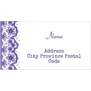 Purple Lace Wedding