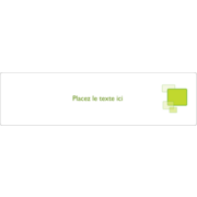 Carru00e9s verts arrondis