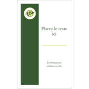 Rameau d’olivier simple