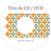 Motif fleuri