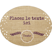 Toile à frange