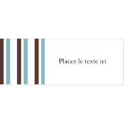 Rayures bleues