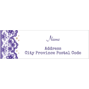 Purple Lace Wedding