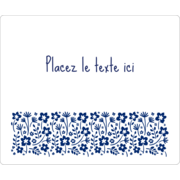Petit bouquet bleu
