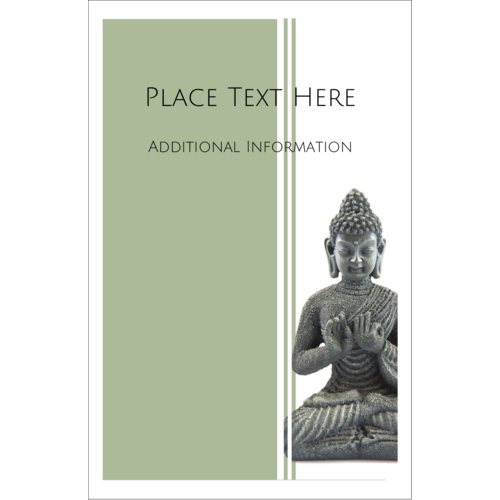 Buddha pre-designed Label and Card template for your next food and ...