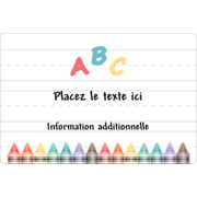 Enseignement préscolaire