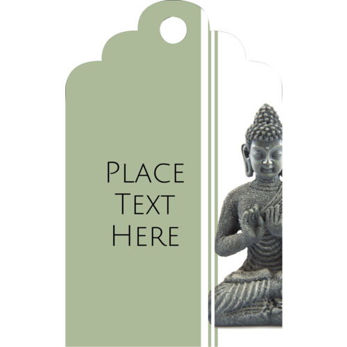Buddha pre-designed Label and Card template for your next food and ...
