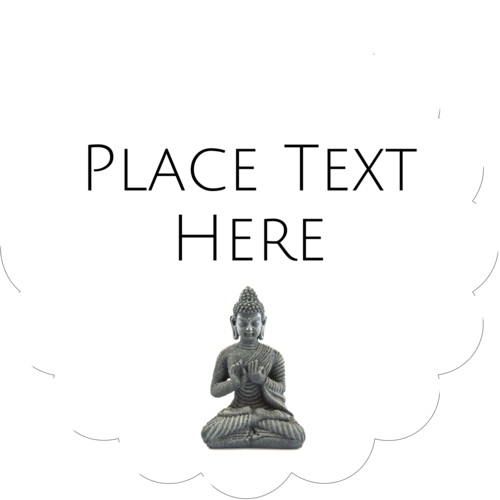 Buddha pre-designed Label and Card template for your next food and ...
