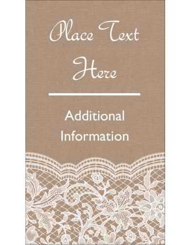 Burlap Lace