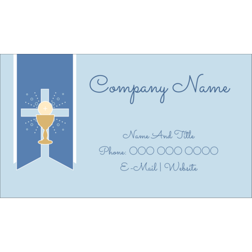 First Communion pre-designed Label and Card template for your next ...