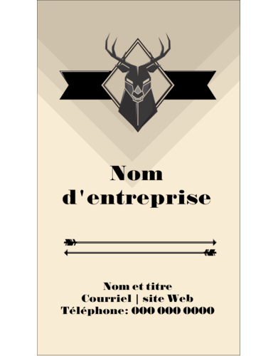 Chevreuils pour typographie