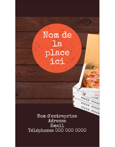 Livraison de pizza