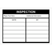 Inspection Record - Black
