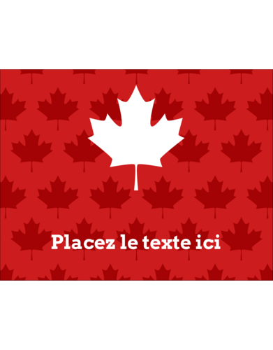 Je suis Canadien