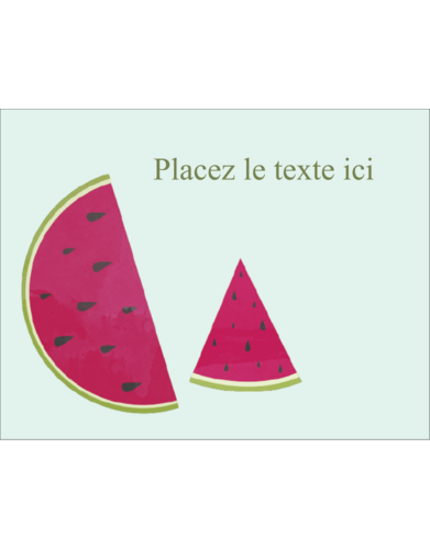 Melon d’eau du marché