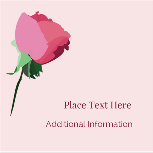Pink Floral predesigned template for future projects | Avery