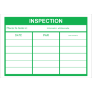 Dossier d’inspection - vert
