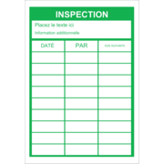 Dossier d’inspection - vert