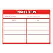 Dossier d’inspection - rouge