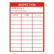 Dossier d’inspection - rouge