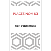 Motif géométrique gris